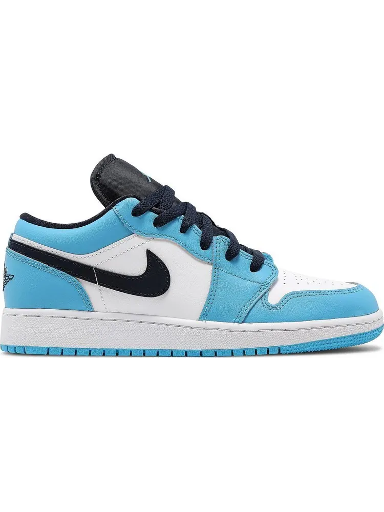 Кроссовки Air Jordan 1 Low GS UNC — изображение 1 из 7, белый