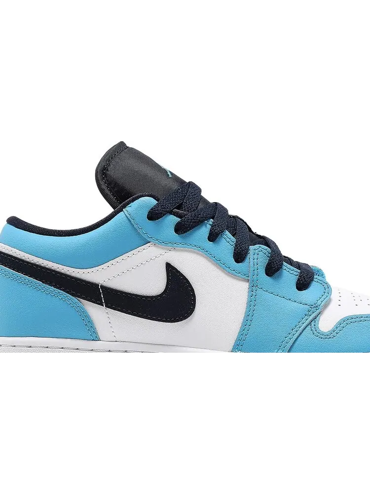 Кроссовки Air Jordan 1 Low GS UNC — изображение 2 из 7, белый