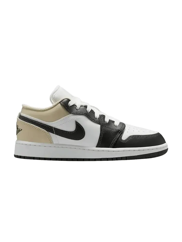Кроссовки Air Jordan 1 Low GS — изображение 1 из 1, белый черный