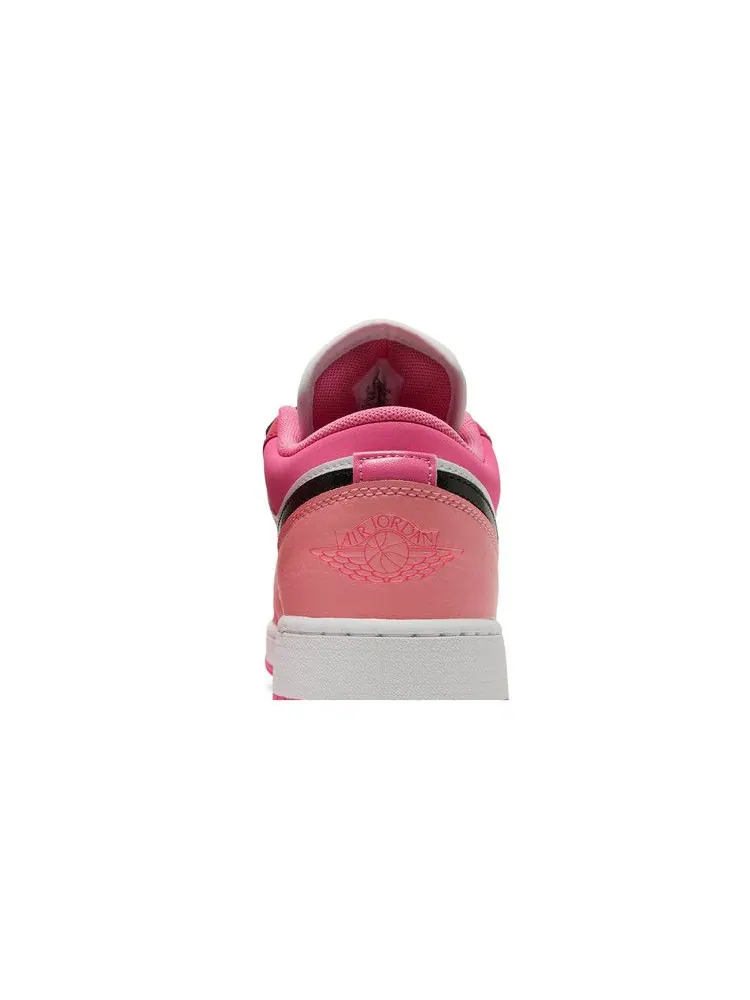 Кроссовки Air Jordan Air Jordan 1 Low GS 'White Pinksicle' — изображение 8 из 9, белый/черный