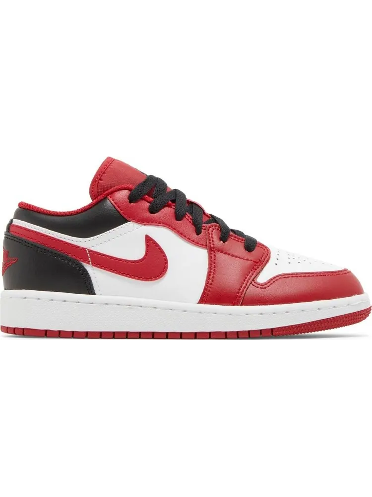 Кроссовки Air Jordan 1 Low GS Reverse Black Toe — изображение 1 из 8, красный