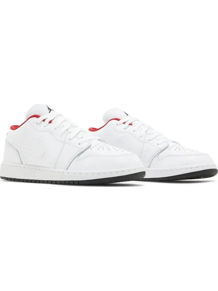 Кроссовки Air Jordan 1 Low GS White Gym — изображение 8 из 8, белый