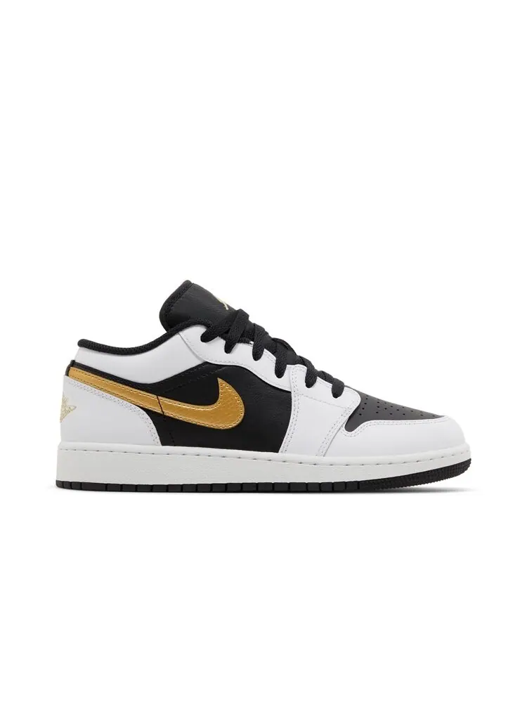 Кроссовки Air Jordan 1 Low GS — изображение 1 из 4, золотистый