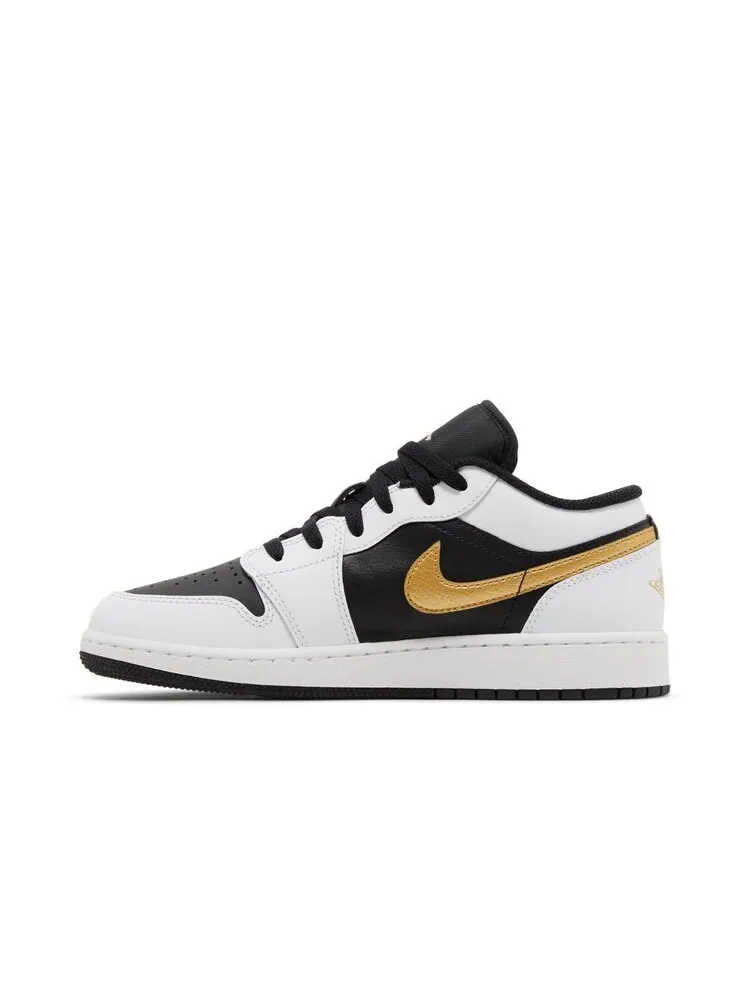 Кроссовки Air Jordan 1 Low GS — изображение 3 из 4, золотистый