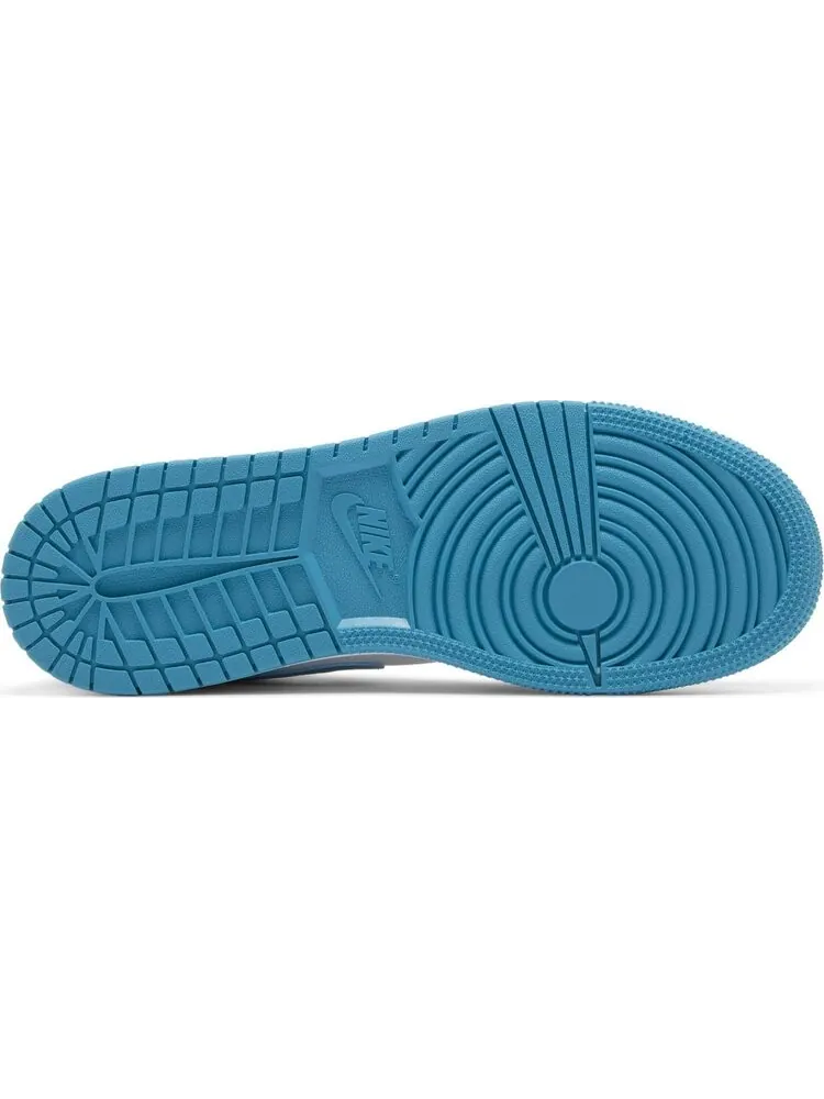 Кроссовки Air Jordan 1 Low GS 'Aquatone' — изображение 4 из 4, белый