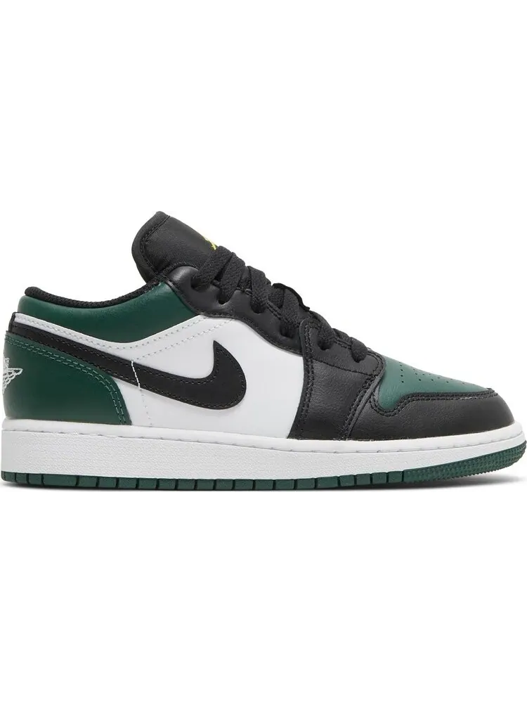 Кроссовки Air Jordan 1 Low GS Green Toe — изображение 1 из 8, зеленый