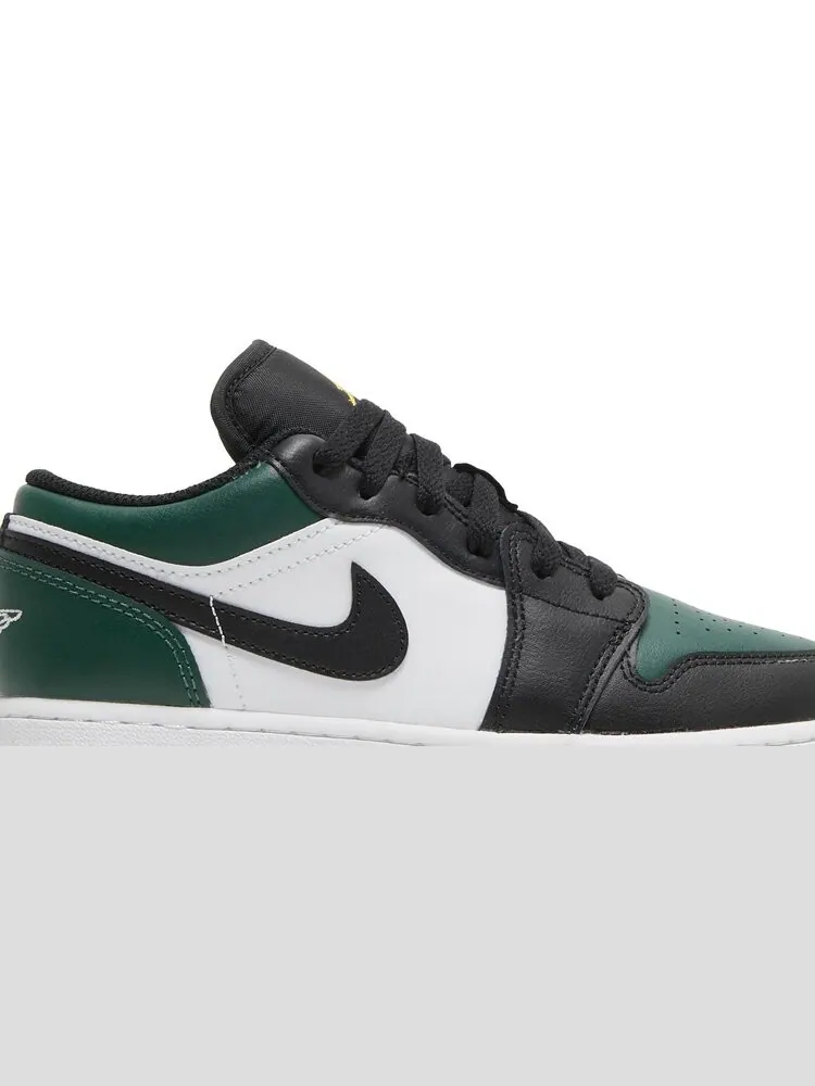 Кроссовки Air Jordan 1 Low GS Green Toe — изображение 2 из 8, зеленый