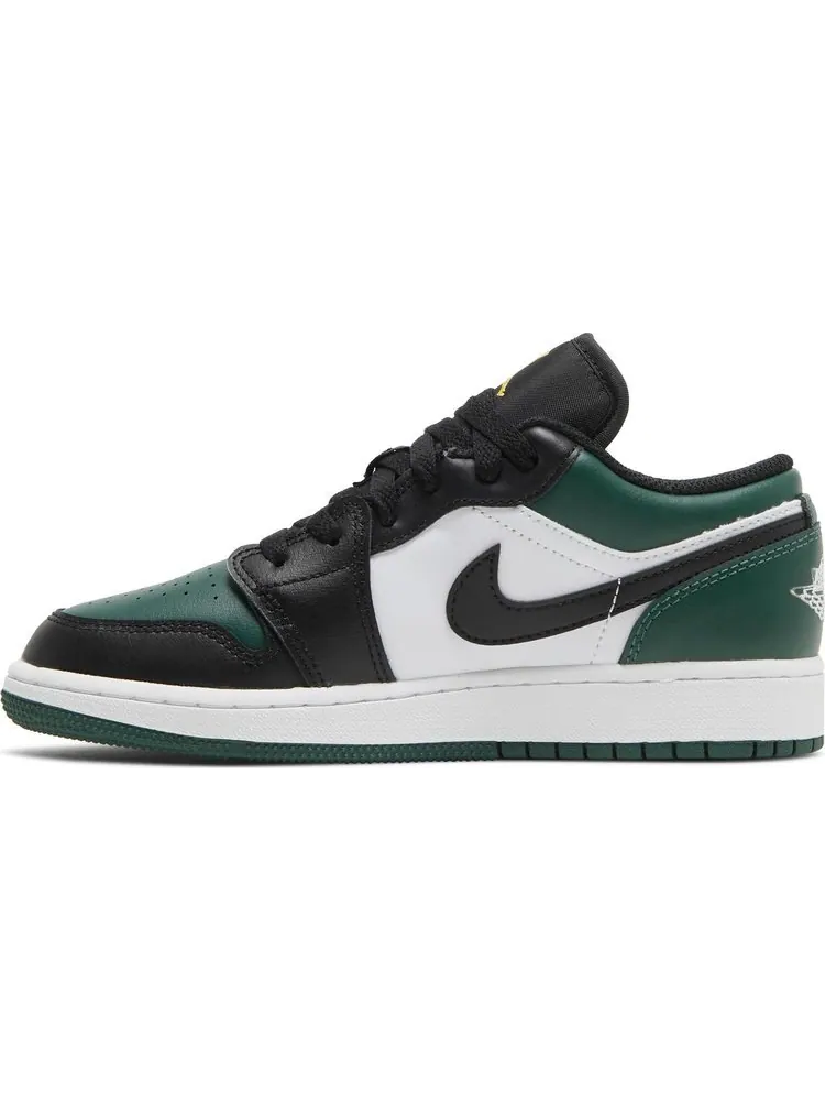Кроссовки Air Jordan 1 Low GS Green Toe — изображение 3 из 8, зеленый