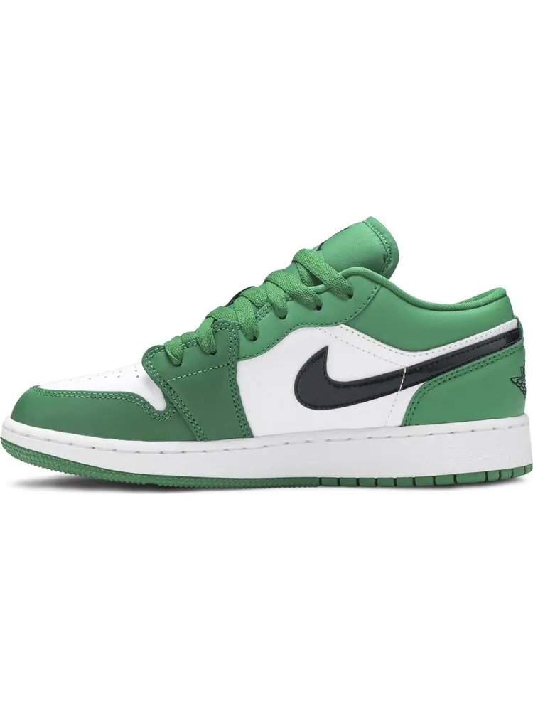 Кроссовки Air Jordan 1 Low GS Pine Green — изображение 3 из 8, зеленый