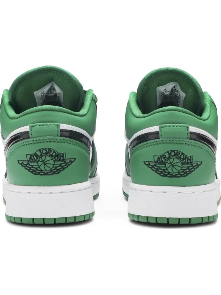 Кроссовки Air Jordan 1 Low GS Pine Green — изображение 6 из 8, зеленый