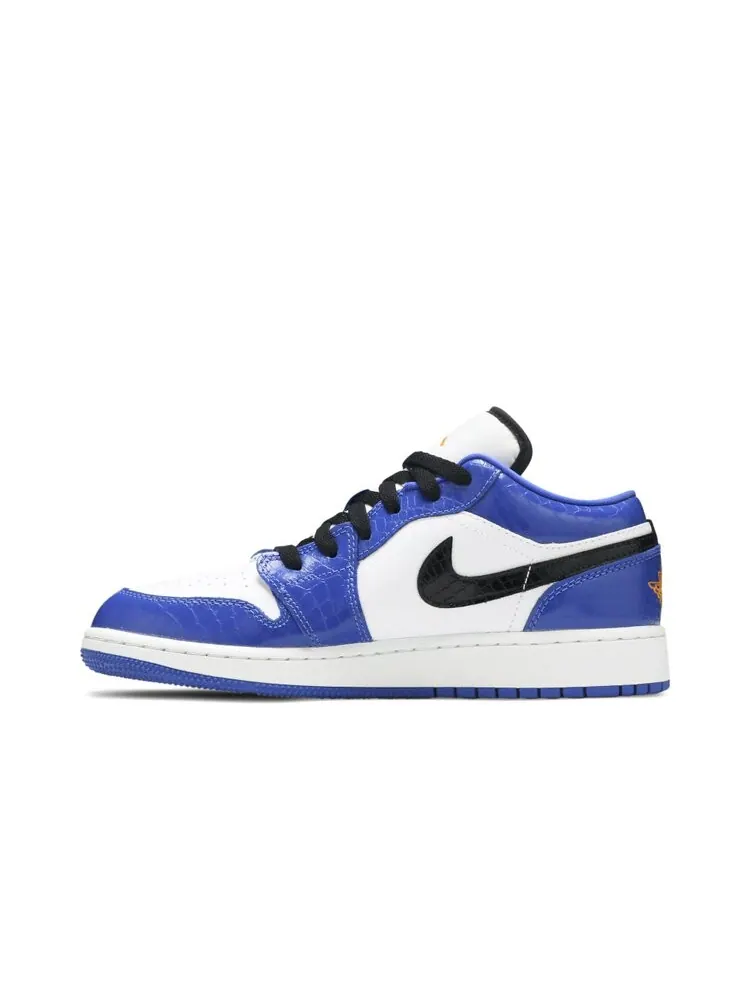 Кроссовки Air Jordan 1 Low GS 'Hyper Royal' — изображение 3 из 4, синий