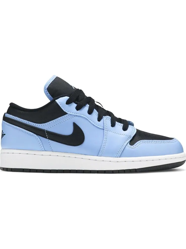 Кроссовки Air Jordan 1 Low GS University Blue Black — изображение 1 из 8, синий