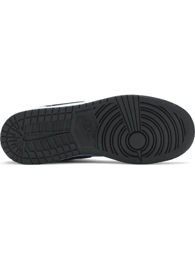 Кроссовки Air Jordan 1 Low GS University Blue Black — изображение 4 из 8, синий