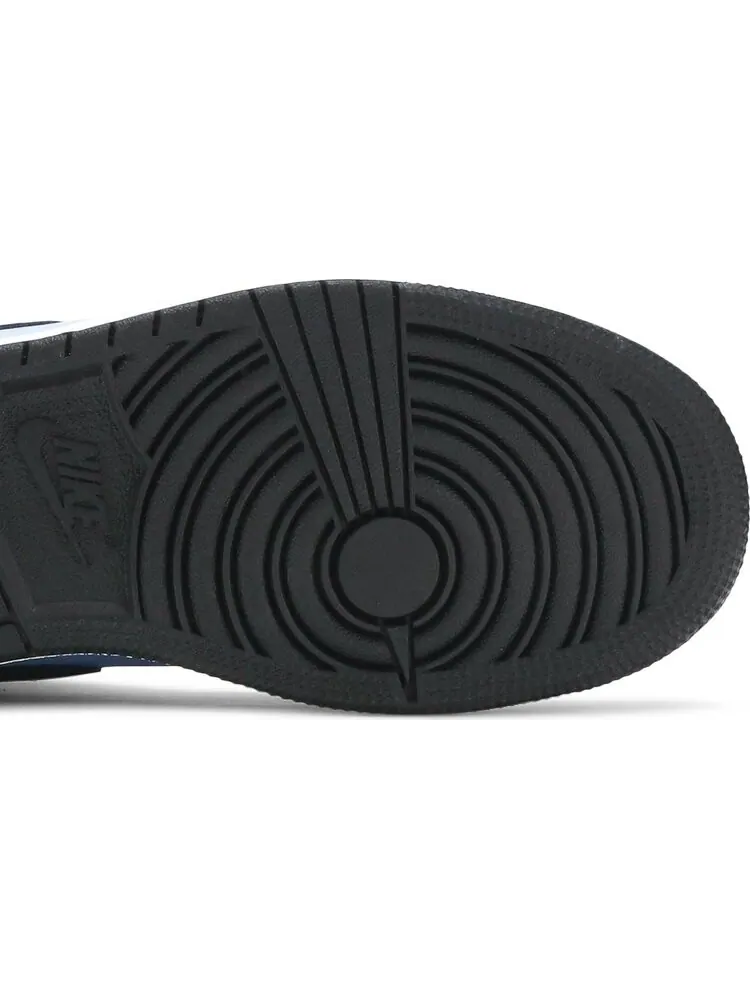 Кроссовки Air Jordan 1 Low GS University Blue Black — изображение 5 из 8, синий