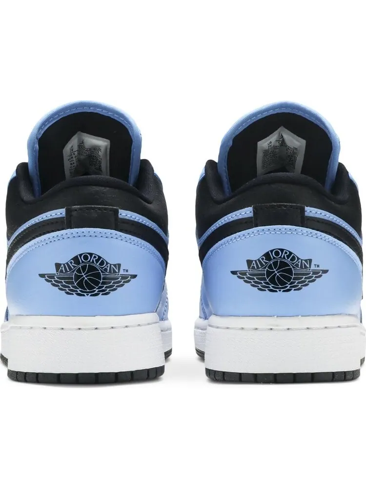 Кроссовки Air Jordan 1 Low GS University Blue Black — изображение 6 из 8, синий