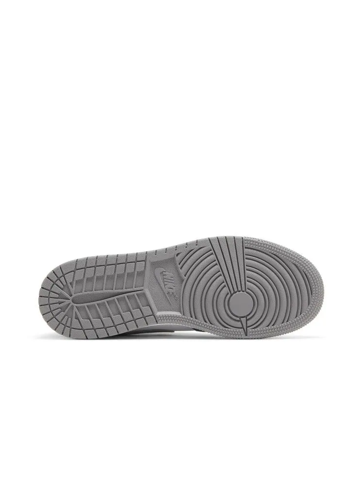 Кроссовки Air Jordan Air Jordan 1 Low GS 'True Blue Cement' — изображение 5 из 9, синий/серый/белый
