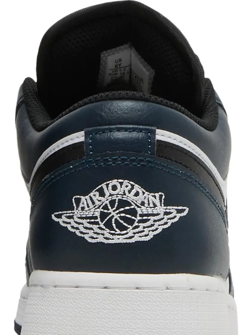 Кроссовки Air Jordan 1 Low GS Armory Navy — изображение 7 из 8, синий