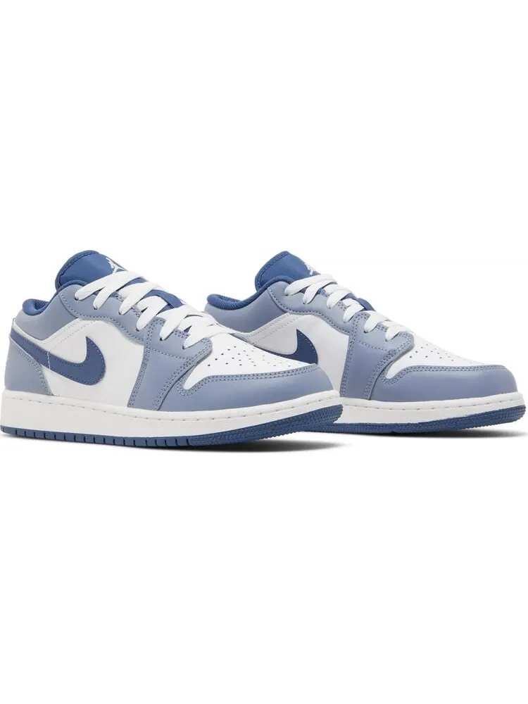 Кроссовки Air Jordan 1 Low GS Ashen Slate — изображение 8 из 8, белый