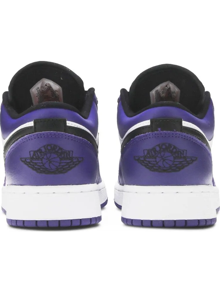 Кроссовки Air Jordan 1 Low GS Court — изображение 6 из 8, фиолетовый