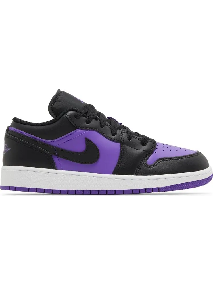 Кроссовки Air Jordan 1 Low GS 'Purple Venom' — изображение 1 из 4, фиолетовый