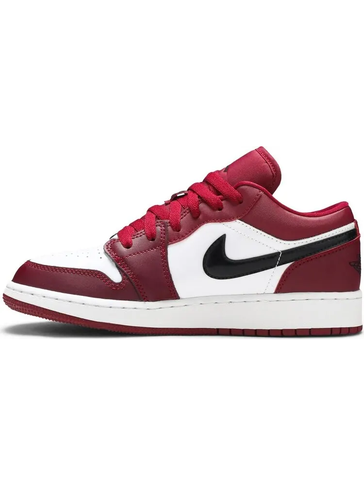 Кроссовки Air Jordan 1 Low GS Noble Red — изображение 3 из 8, красный