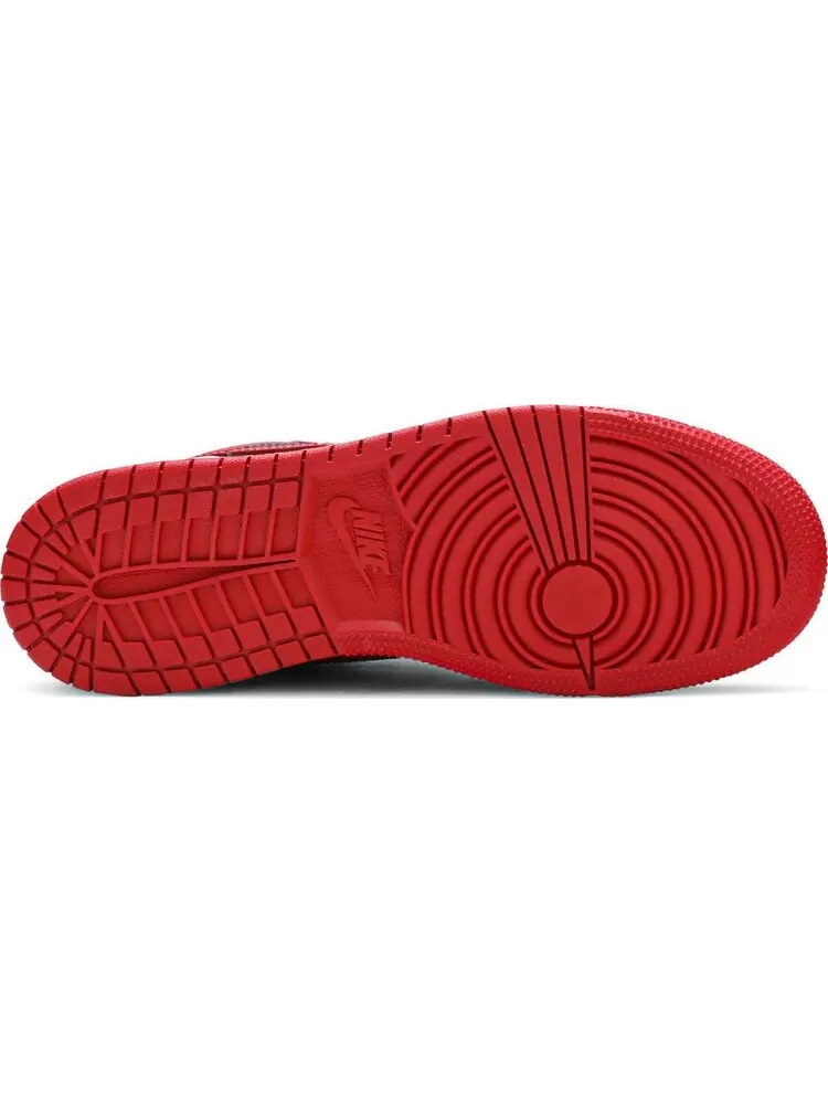 Кроссовки Air Jordan 1 Low GS Reverse Bred — изображение 4 из 8, красный