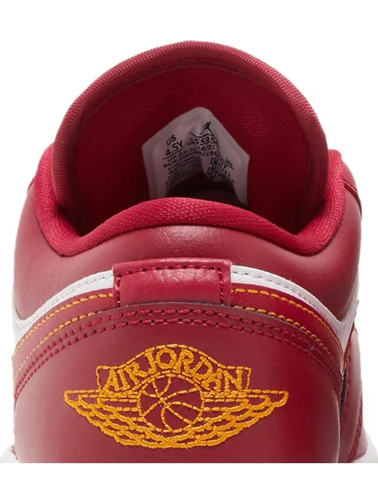 Кроссовки Air Jordan 1 Low GS Cardinal Red — изображение 7 из 8, красный
