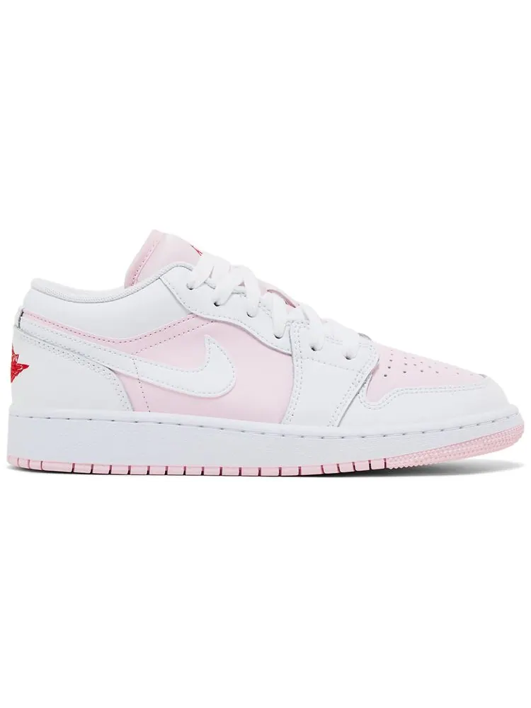 Кроссовки Air Jordan 1 Low GS 'Pink Foam' — изображение 1 из 4, розовый