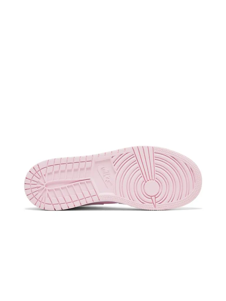 Кроссовки Air Jordan 1 Low GS 'Pink Foam' — изображение 4 из 4, розовый