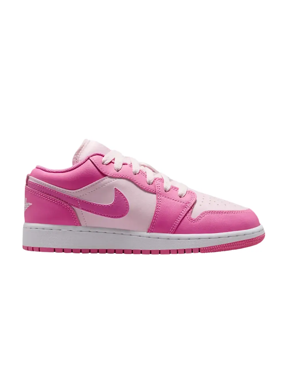Кроссовки Air Jordan 1 Low GS — изображение 1 из 1, розовый/белый/розовый