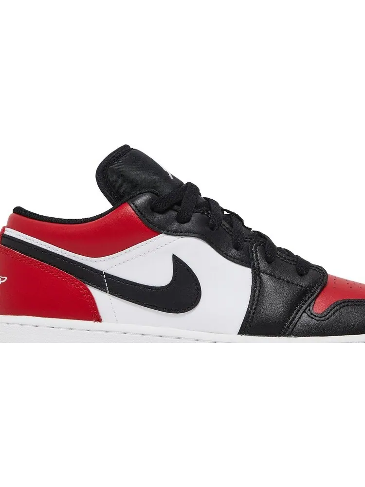 Кроссовки Air Jordan 1 Low GS Bred Toe — изображение 2 из 8, красный