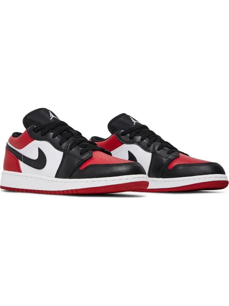 Кроссовки Air Jordan 1 Low GS Bred Toe — изображение 8 из 8, красный