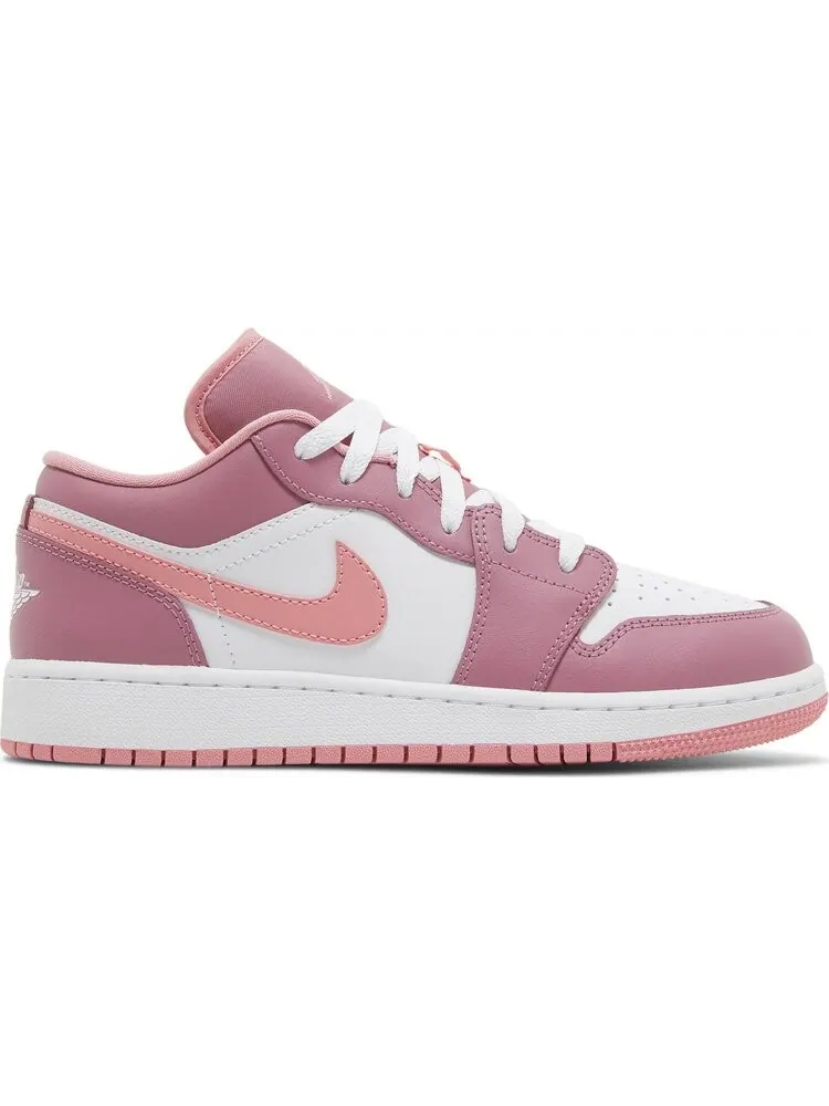 Кроссовки Air Jordan 1 Low GS 'Desert Berry' — изображение 1 из 4, розовый