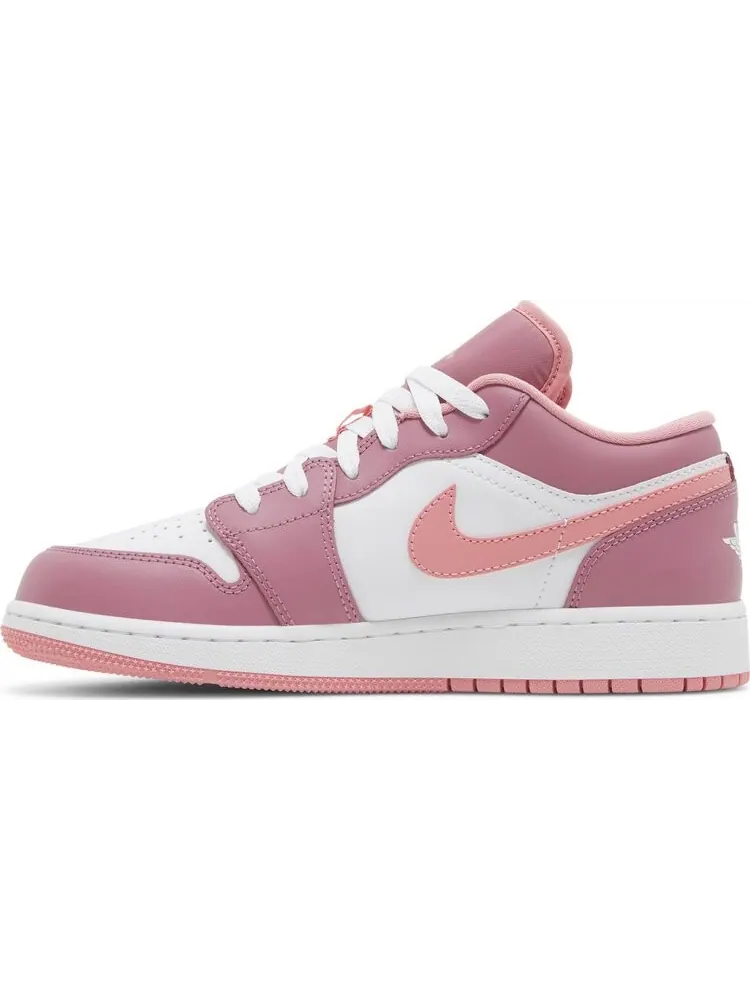 Кроссовки Air Jordan 1 Low GS 'Desert Berry' — изображение 3 из 4, розовый