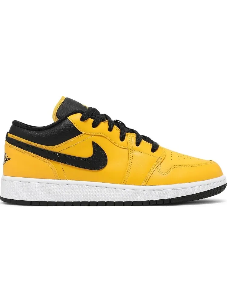 Кроссовки Air Jordan 1 Low GS University Gold Black — изображение 1 из 8, золото
