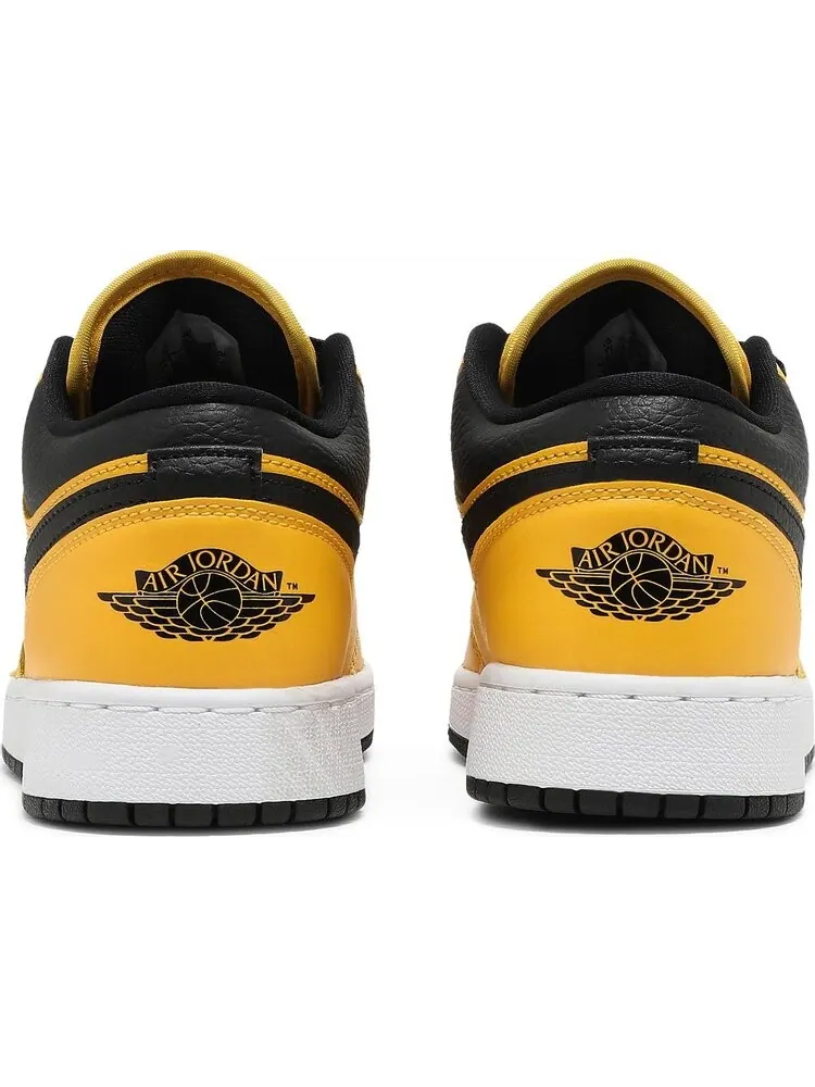 Кроссовки Air Jordan 1 Low GS University Gold Black — изображение 6 из 8, золото