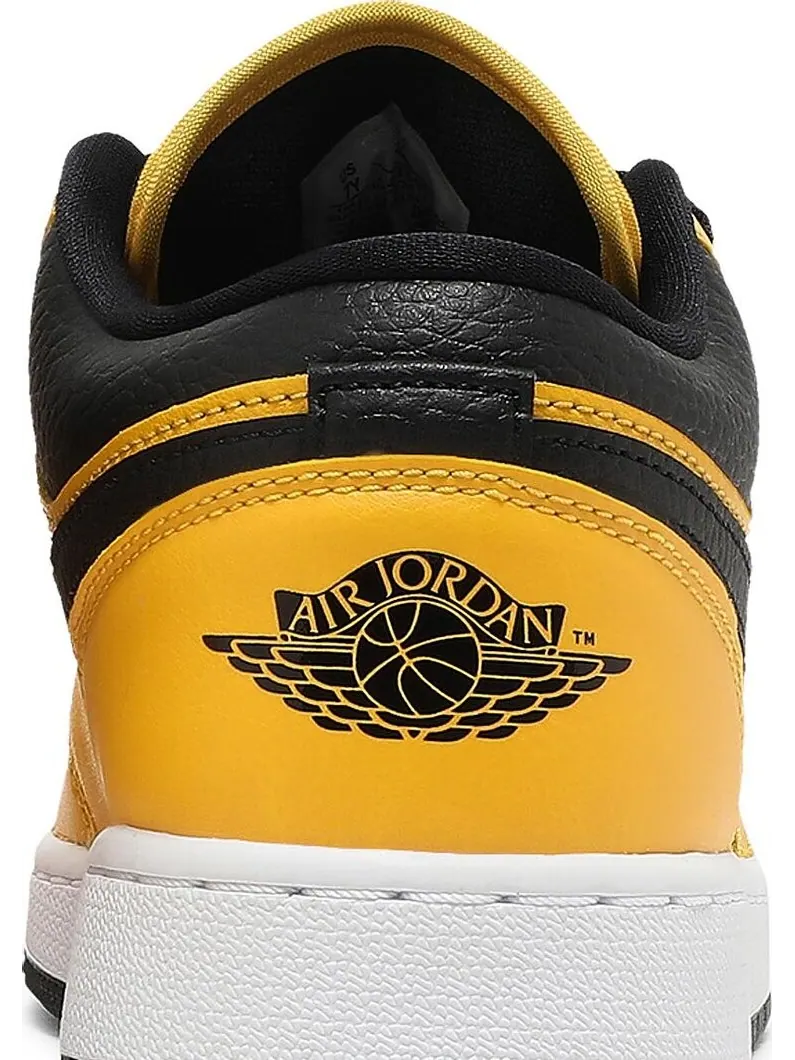 Кроссовки Air Jordan 1 Low GS University Gold Black — изображение 7 из 8, золото