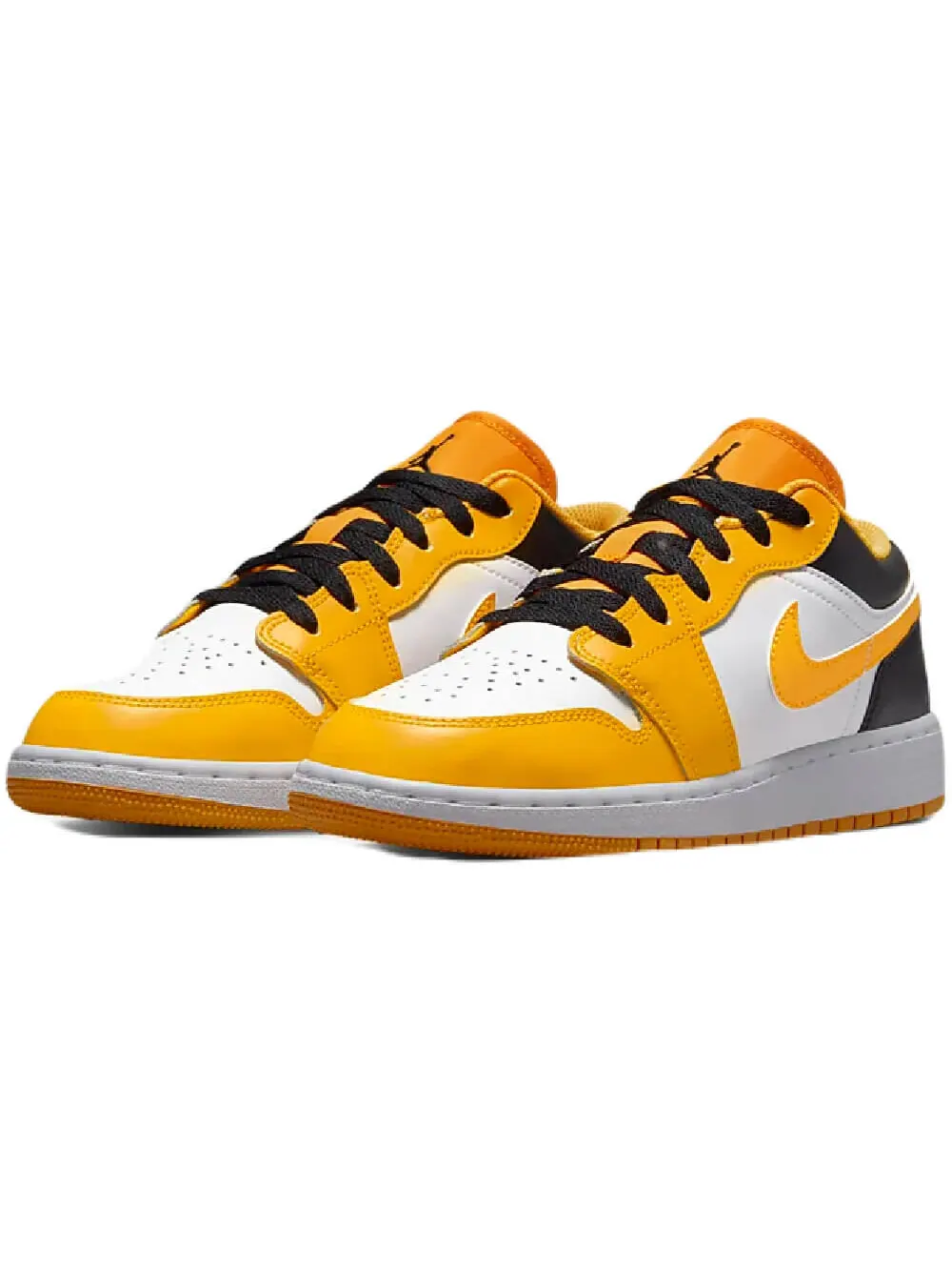 Детские кроссовки Nike Air Jordan 1 Low — изображение 2 из 8, белый желтый