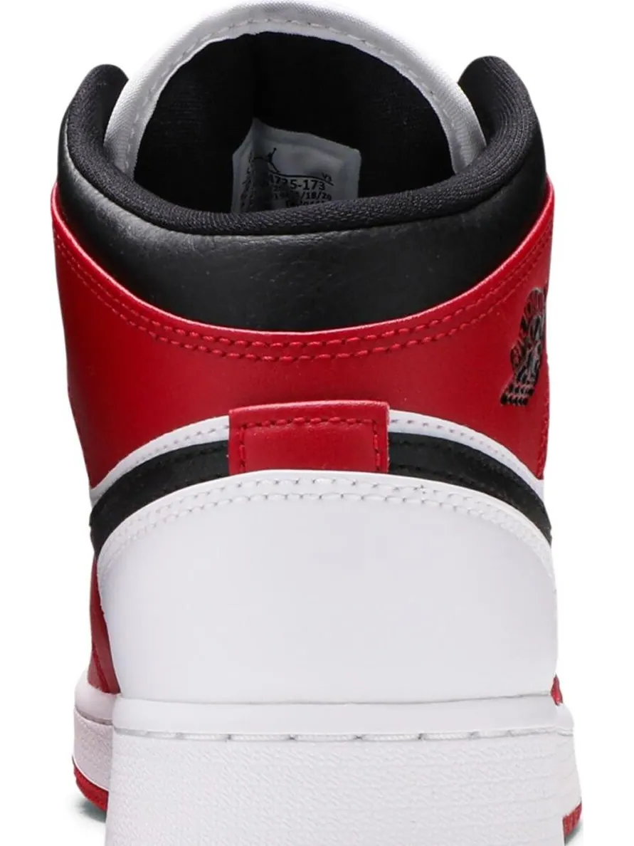 Кроссовки Air Jordan 1 Mid GS Chicago — изображение 7 из 8, красный