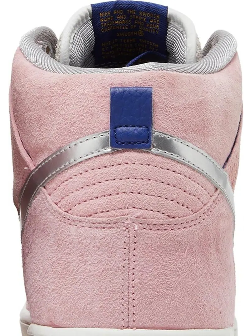 Кроссовки Nike Concepts x Dunk High Pro Premium SB 'When Pigs Fly' — изображение 7 из 8, розовый