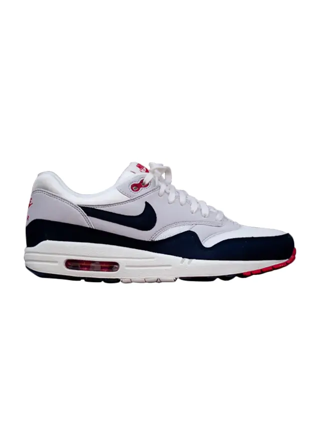 Кроссовки Nike Air Max 1 OG 'Sail Dark Obsidian' — изображение 1 из 1, белый