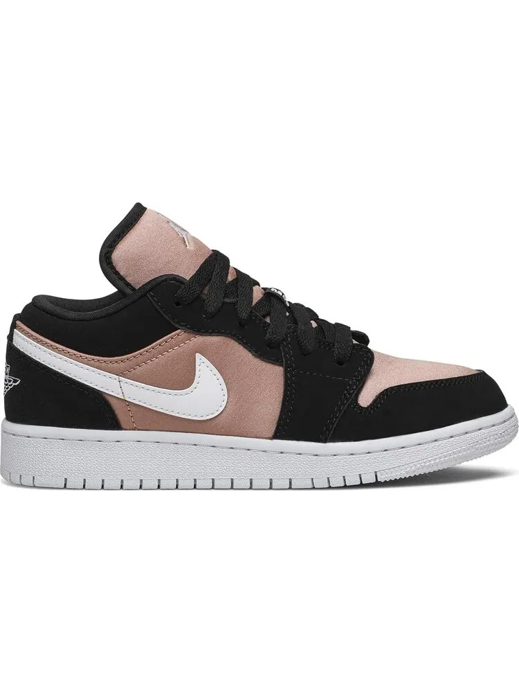 Кроссовки Air Jordan 1 Low GS White Rose Gold — изображение 1 из 8, золото