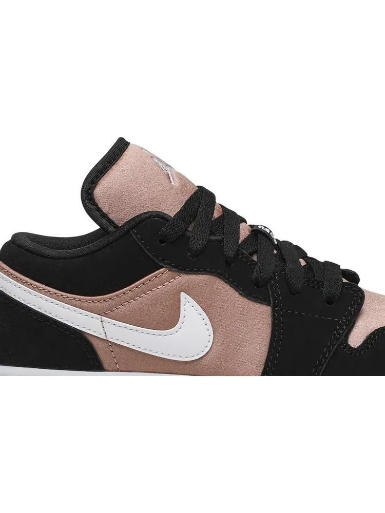 Кроссовки Air Jordan 1 Low GS White Rose Gold — изображение 2 из 8, золото