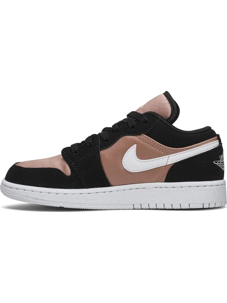 Кроссовки Air Jordan 1 Low GS White Rose Gold — изображение 3 из 8, золото