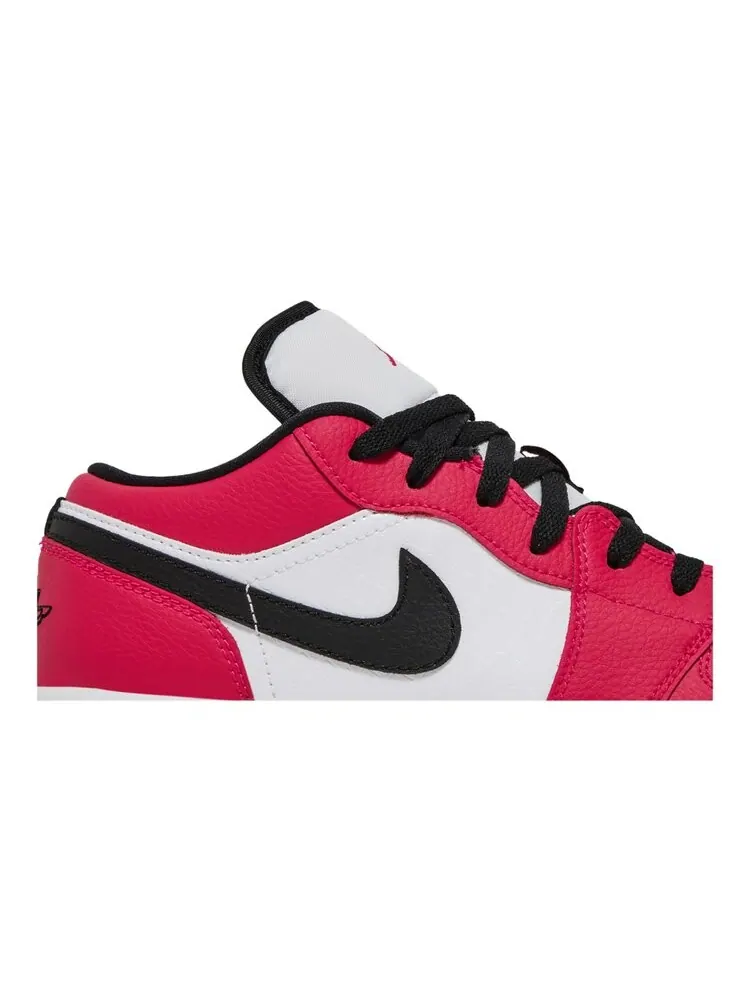 Кроссовки Air Jordan 1 Low GS 'Rush Pink' — изображение 2 из 4, розовый