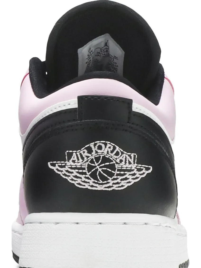 Кроссовки Air Jordan 1 Low GS Light Arctic — изображение 7 из 8, черный розовый
