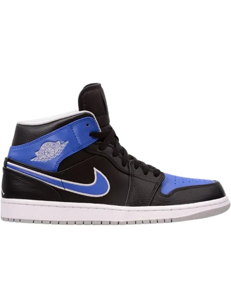 Кроссовки Air Jordan 1 Mid Game Royal — изображение 1 из 1, черный