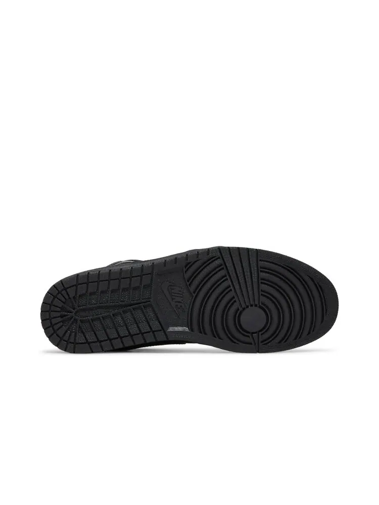 Кроссовки Air Jordan 1 Mid 2013 'Triple Black' — изображение 4 из 4, черный