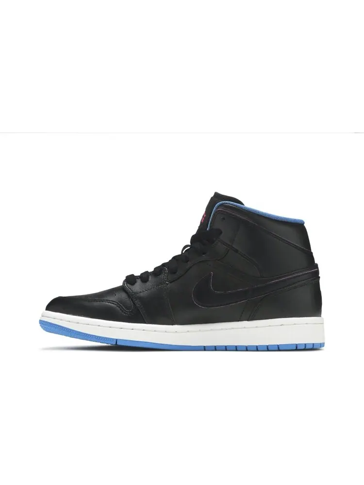 Кроссовки Air Jordan 1 Mid Radio Raheem — изображение 3 из 8, черный