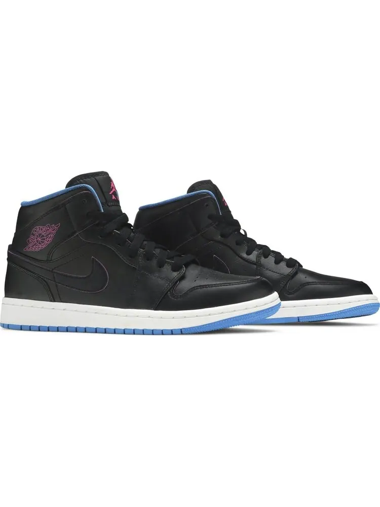 Кроссовки Air Jordan 1 Mid Radio Raheem — изображение 8 из 8, черный